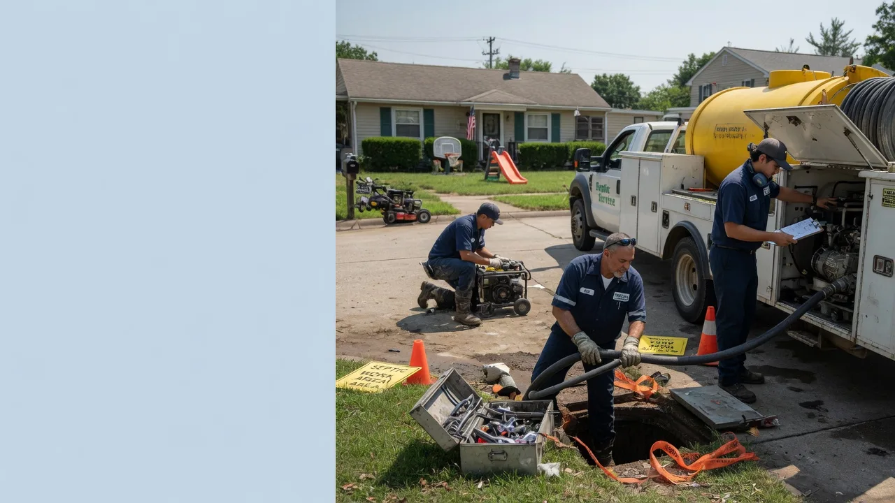 Septic Tank Pumping in Newtonville, NJ near me